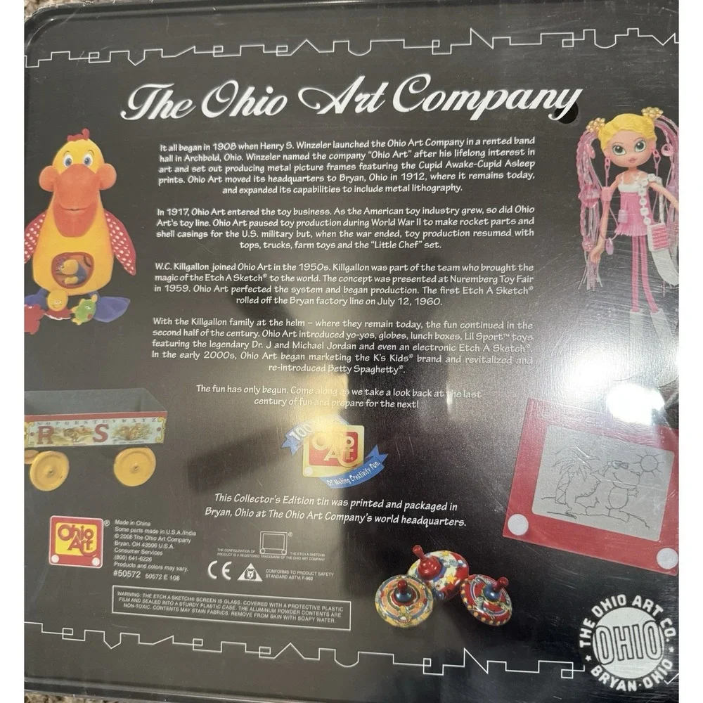 SEALED/NEW!‎ 100TH Anniversary ETCH-A-SKETCH-Limited Edition - Ohio Art Co.
